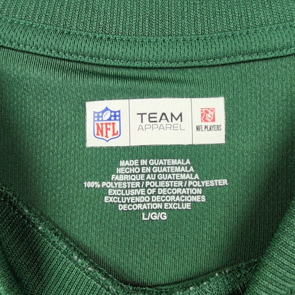 NFL Team Apparel Large Green Clay Matthews 52 Packers Jersey Shirt Football Fan - Picture 3 of 8